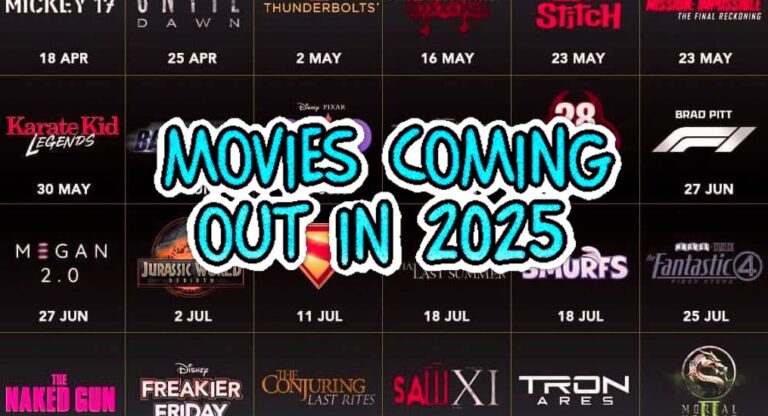 Blockbuster Hits coming out in 2025