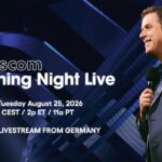 Gamescom Opening Night Live 2026 official livestream