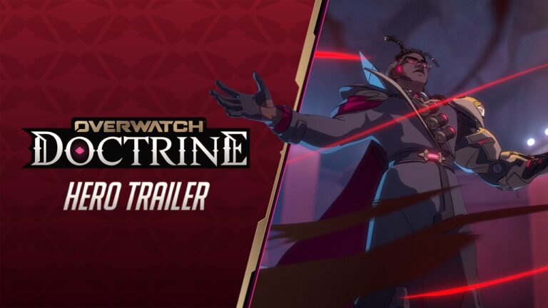 Overwatch Doctrine hero trailer from BlizzCon 2026