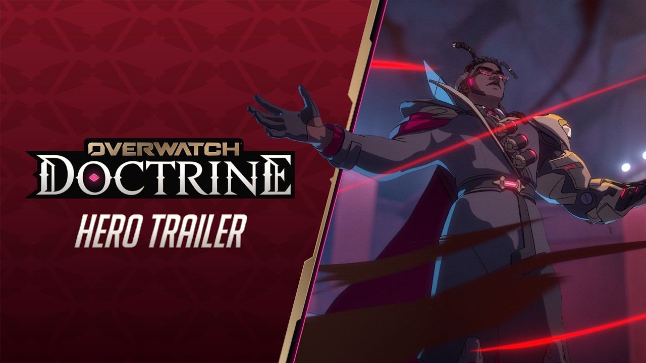 Overwatch Doctrine hero trailer from BlizzCon 2026