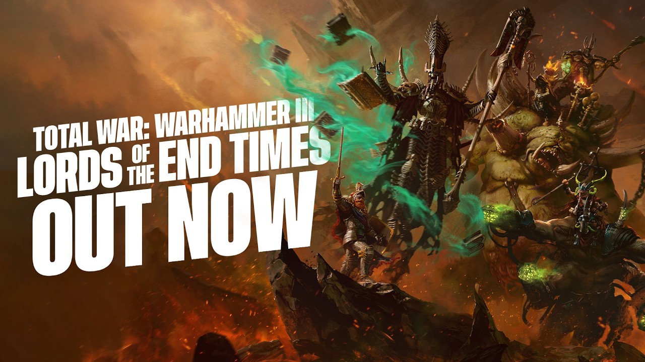 Total War: Warhammer III Lords of the End Times launch trailer thumbnail
